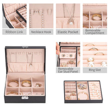 Smileshe Rectangle Jewelry Box