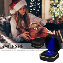 Smileshe Ring Case with LED Light